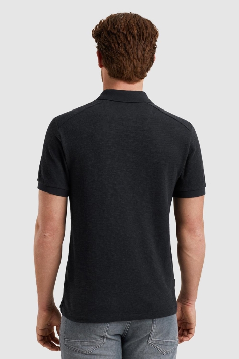 PME legend short sleeve polo slub jacquard je